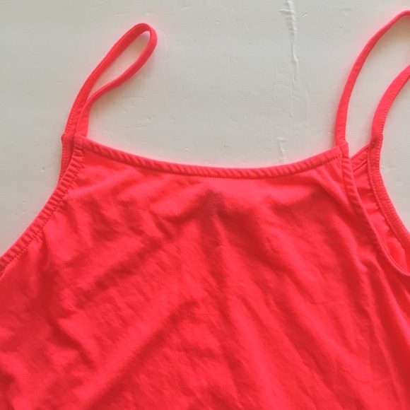 DIVIDED BY H & M NEON PINK TANK TOP SMALL SIZE 4 - Picture 6 of 11